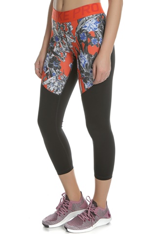 NIKE-Γυναικείο κολάν NIKE PRO HYP FM CROP 3/4 μαύρο