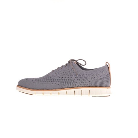 COLE HAAN-Ανδρικά παπούτσια oxford COLE HAAN ZEROGRAND STITCHLITE γκρι 