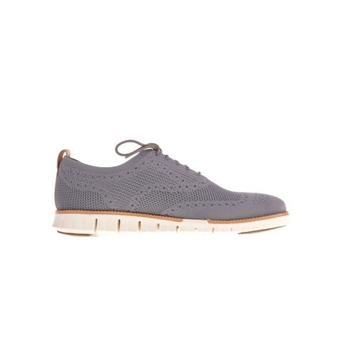 COLE HAAN-Ανδρικά παπούτσια oxford COLE HAAN ZEROGRAND STITCHLITE γκρι 