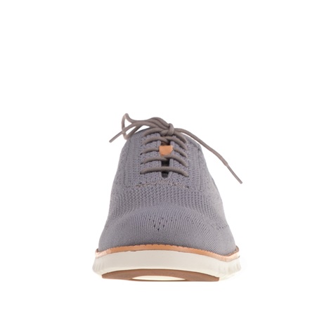 COLE HAAN-Ανδρικά παπούτσια oxford COLE HAAN ZEROGRAND STITCHLITE γκρι 