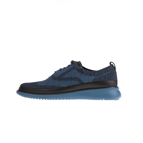 COLE HAAN-Ανδρικά παπούτσια oxford COLE HAAN ZEROGRAND STITCHLITE μπλε