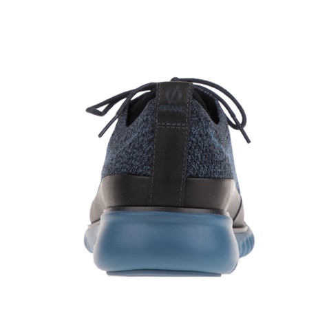 COLE HAAN-Ανδρικά παπούτσια oxford COLE HAAN ZEROGRAND STITCHLITE μπλε