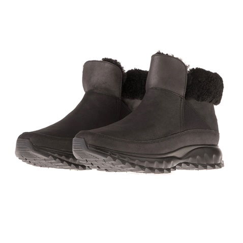 COLE HAAN-Γυναικεία μποτάκια COLE HAAN GRANDEXPLORE ALL-TERRAIN μαύρα