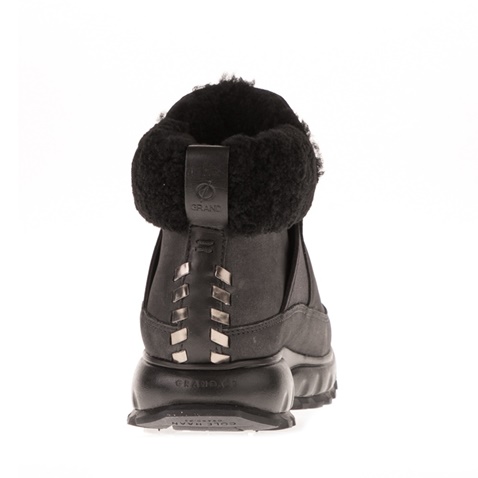 COLE HAAN-Γυναικεία μποτάκια COLE HAAN GRANDEXPLORE ALL-TERRAIN μαύρα