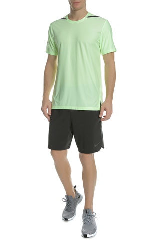 NIKE-Ανδρική κοντομάνικη μπλούζα Nike Dri-FIT Breathe κίτρινη-λαχανί