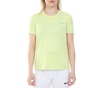 NIKE-Γυναικεία μπλούζα NIKE MILER TOP SS κίτρινη