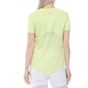 NIKE-Γυναικεία μπλούζα NIKE MILER TOP SS κίτρινη