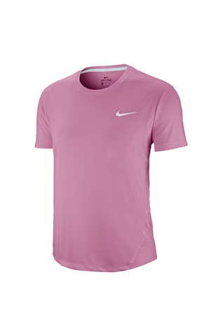 NIKE-Γυναικεία κοντομάνικη μπλούζα NIKE MILER ροζ