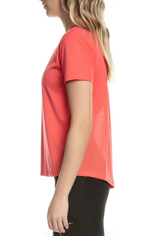 NIKE-Γυναικεία κοντομάνικη μπλούζα Nike Dry Miler πορτοκαλί