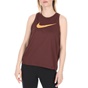 NIKE-Γυναικείο φανελάκι Nike Miler Women's Running Tan καφέ