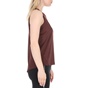NIKE-Γυναικείο φανελάκι Nike Miler Women's Running Tan καφέ