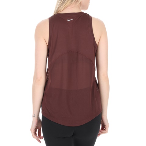NIKE-Γυναικείο φανελάκι Nike Miler Women's Running Tan καφέ
