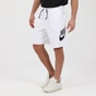 NIKE-Ανδρική αθλητική βερμούδα NIKE AR2375 M NSW SPE SHORT FT ALUMNI λευκή