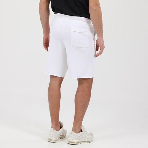 NIKE-Ανδρική αθλητική βερμούδα NIKE AR2375 M NSW SPE SHORT FT ALUMNI λευκή