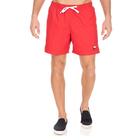 NIKE-Ανδρικό μαγιό σορτς NSW CE SHORT WVN FLOW κόκκινο