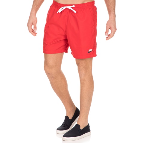 NIKE-Ανδρικό μαγιό σορτς NSW CE SHORT WVN FLOW κόκκινο