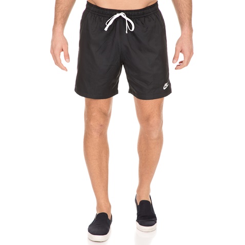 NIKE-Ανδρικό μαγιό σορτς NIKE NSW CE SHORT WVN FLOW μαύρο