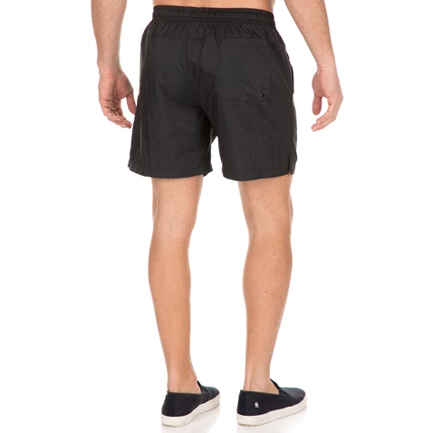 NIKE-Ανδρικό μαγιό σορτς NIKE NSW CE SHORT WVN FLOW μαύρο