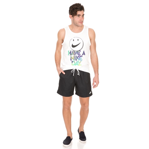 NIKE-Ανδρικό μαγιό σορτς NIKE NSW CE SHORT WVN FLOW μαύρο