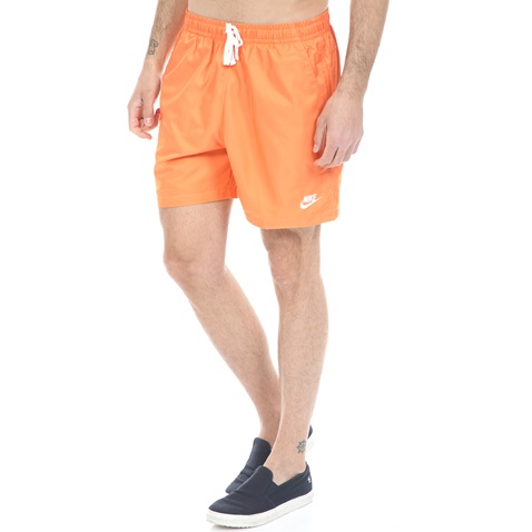 NIKE-Ανδρικό μαγιό σορτς NIKE NSW SPE WVN LND SHORT FLOW πορτοκαλί