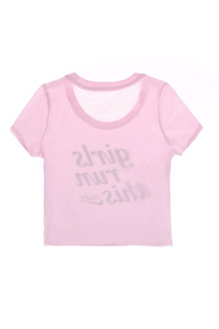 NIKE-Κοριτσίστικο t-shirt NΙΚΕ SPORTSWEAR TEE SCOOP ροζ