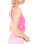 NIKE-Γυναικείο crop top NIKE TR TCH PCK TANK φούξια
