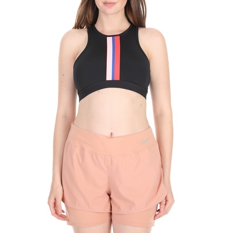 NIKE-Γυναικείο αθλητικό μπουστάκι NIKE GYM ELASTIC BRA μαύρο