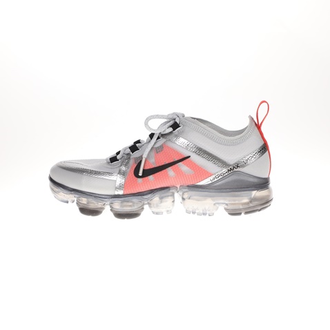 NIKE-Παιδικά παπούτσια running NIKE AIR VAPORMAX 2019 (GS) ασημί κόκκινα