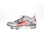 NIKE-Παιδικά παπούτσια running NIKE AIR VAPORMAX 2019 (GS) ασημί κόκκινα