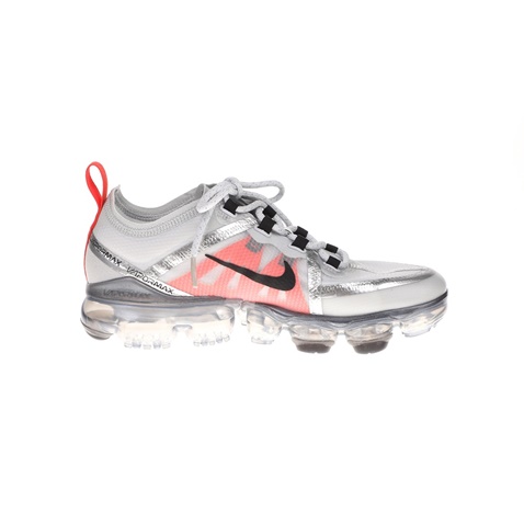 NIKE-Παιδικά παπούτσια running NIKE AIR VAPORMAX 2019 (GS) ασημί κόκκινα