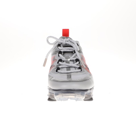 NIKE-Παιδικά παπούτσια running NIKE AIR VAPORMAX 2019 (GS) ασημί κόκκινα