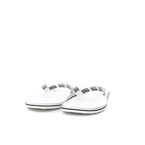 UGG-Γυναικείες σαγιονάρες UGG SIMI GRAPHIC λευκές