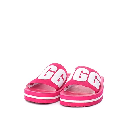 UGG-Γυναικείες σαγιονάρες UGG ZUMA GRAPHIC φούξια-κόκκινες