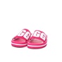 UGG-Γυναικείες σαγιονάρες UGG ZUMA GRAPHIC φούξια-κόκκινες