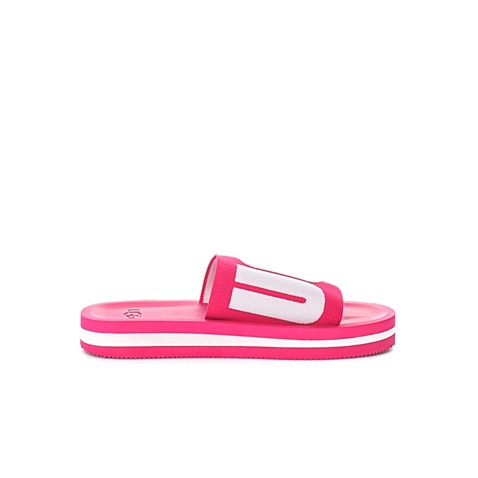 UGG-Γυναικείες σαγιονάρες UGG ZUMA GRAPHIC φούξια-κόκκινες
