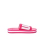 UGG-Γυναικείες σαγιονάρες UGG ZUMA GRAPHIC φούξια-κόκκινες