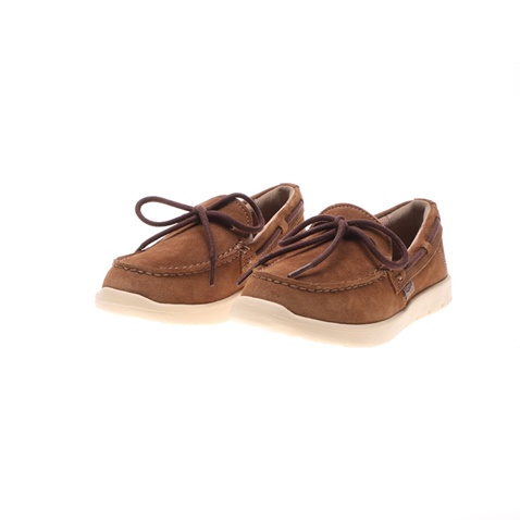 UGG-Παιδικά μοκασίνια UGG BEACH MOC SLIP-ON καφέ 