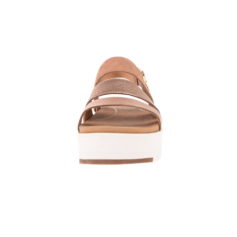 UGG -Γυναικείες πλατφόρμες UGG BRAELYNN METALLIC καφέ μπρονζέ