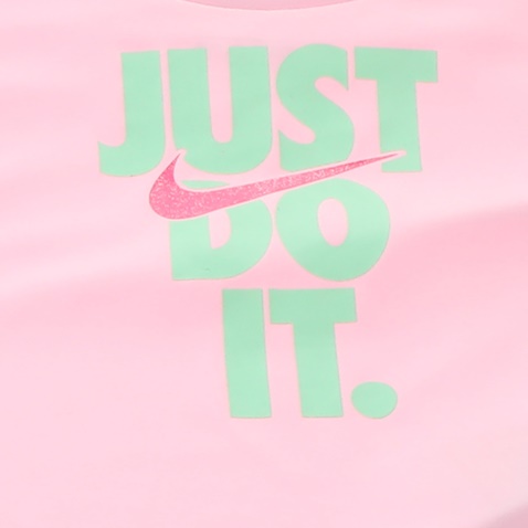 NIKE-Παιδικό σετ μπλούζα σορτς NIKE DF SS TEE & TEMPO SHORT ροζ πράσινο