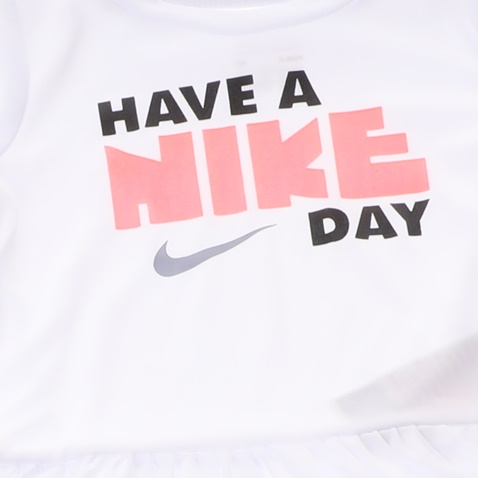 NIKE-Παιδικό σετ τουνίκ κολάν ΝΙΚΕ DF ασπρόμαυρο