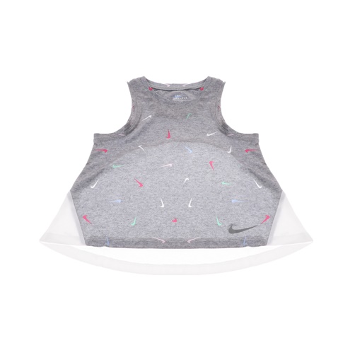 NIKE-Παιδικό φανελάκι NIKE γκρι λευκό
