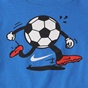 NIKE KIDS-Βρεφικό σετ NIKE BALL tee & short  μπλέ-μαύρο