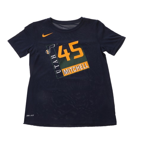 NIKE-Παιδική μπλούζα NIKE PLAYER SS TEE-JAZZ μπλε