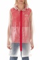 CIESSE PIUMINI-Γυναικείο αδιάβροχο jacket CIESSE PIUMINI SHARON διάφανο κόκκινο