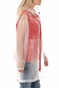 CIESSE PIUMINI-Γυναικείο αδιάβροχο jacket CIESSE PIUMINI SHARON διάφανο κόκκινο