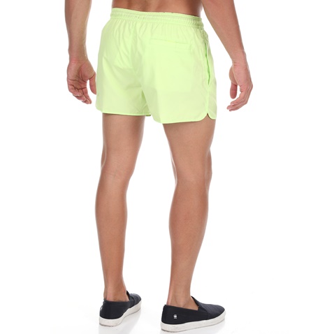 CK UNDERWEAR-Ανδρικό μαγιό σορτς CK UNDERWEAR RUNNER πράσινο