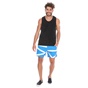 CK UNDERWEAR-Ανδρικό μαγιό σορτς CK UNDERWEAR MEDIUM DRAWSTRING μπλε λευκό