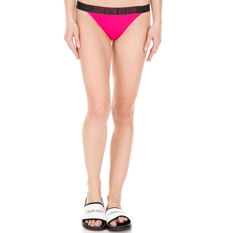 CK UNDERWEAR-Γυναικείο μαγιό σλιπ CK UNDERWEAR BRAZILIAN φούξια