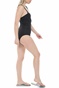 CK UNDERWEAR-Γυναικείο ολόσωμο μαγιό CK UNDERWEAR BANDEAU ONE PIECE-UW μαύρο