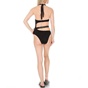 CK UNDERWEAR-Γυναικείο ολόσωμο μαγιό SIDE SCOOP μαύρο